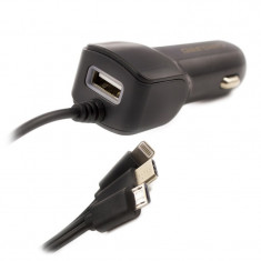 Incarcator universal Type-C - Micro-USB/iPhone Carguard, 2100 mA, USB