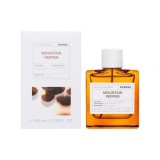 Apa de Toaleta Korres Mountain Pepper Barbati, 100ml, Parfum Lemnos-Fumos, cu Bergamota, Piper si Mosc. Fabricat in Grecia