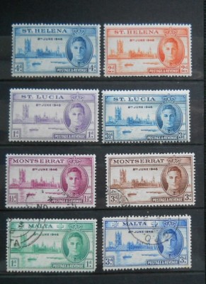 CV1 1946 SERII PACEA COLONII BRITANICE foto