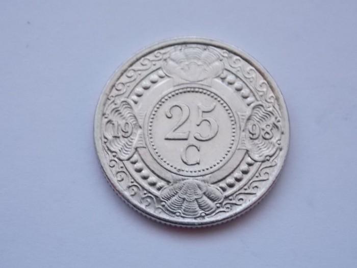 25 CENTS 1998 Antilele Olandeze-XF