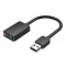 Vention CDYB0 K&uuml;lső hangk&aacute;rtya USB 2.0, 2 portos 0.15m