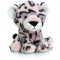 Snow Leopard Pippins Keel Toys, 14 cm