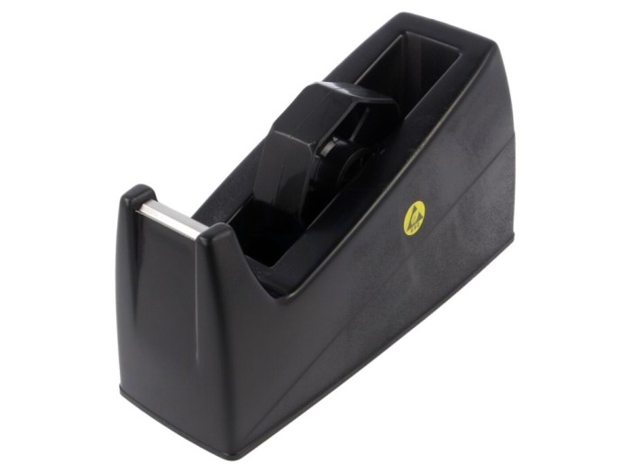 Alimentator cu panglică ESD neagră 30mm