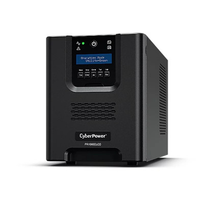 UPS CYBER POWER Line Int. cu Sinusoida Pura LCD tower 1000VA/ 900W GreenPower serie PR PR1000ELCD foto