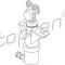 Diuza spalator faruri AUDI A6 Avant (4B5, C5) (1997 - 2005) TOPRAN 111 411
