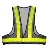 Cumpara ieftin Vesta reflectorizanta pentru motocicleta, bicicleta, jogging, culoare Negru - Galben