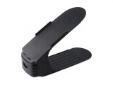 Cumpara ieftin Organizator pentru o pereche de pantofi, reglare pe 3 niveluri, plastic, negru, Oem