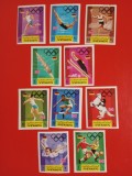 YEMEN, SPORT MUNICH - SERIE COMPLETĂ MNH IMPERF.
