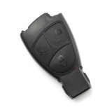 Carcasa cheie Mercedes Benz Carguard, 3 butoane, tip Smartkey, Negru