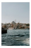 Tablou Canvas Vedere panoramică Istanbul orașul vechi și nou, 26 x 39 cm, CMCLASS