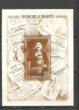 Romania 1962 Famous people Caragiale, perf. sheet, used Z.020