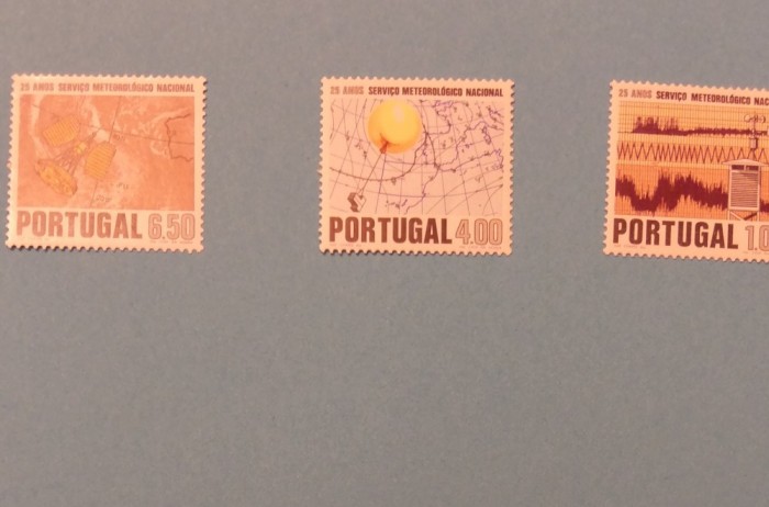 PORTUGALIA 1971 METEO SERVICE - SERIE COMPLETĂ NEŞTAMPILATĂ MNH