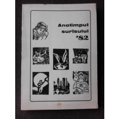 ANOTIMPUL SURASULUI 1982, ANTOLOGIE DE POEZIE, REDACTORI EMIL SAIN, AUREL TURCUS, GHEORGHE DRINOVAN (CU DEDICATIA LUI EMIL SAIN)