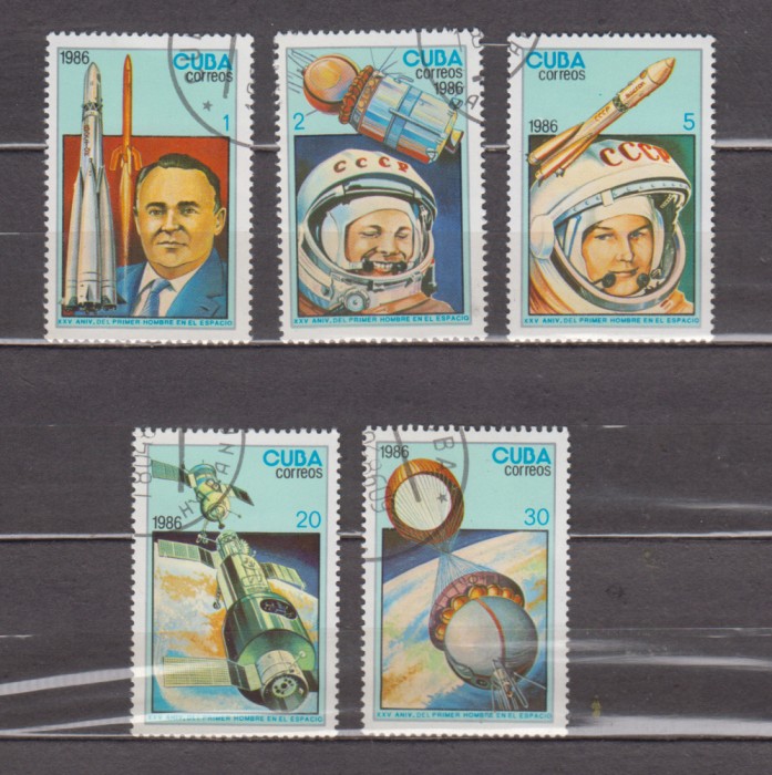 A12 S3 6 - Timbre foarte vechi - Cuba - cosmos