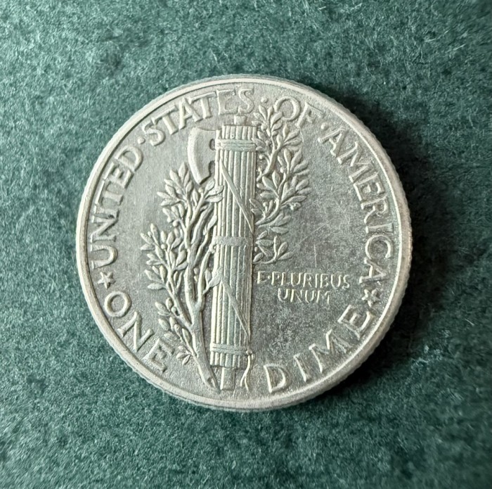 10 Centi 1 Dime 1944 SUA