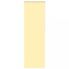Jaluzea cu role opace Galben 85x210 cm lățime material 80,7 cm foto