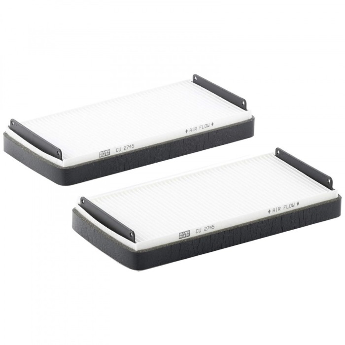 Set filtre habitaclu Mann pentru Mercedes-Benz E-Class, S-Class, Maybach 57, 62