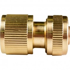 Conector cu stop Topgarden 400403, dimensiune 1/2, din alama