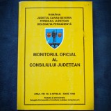 Cumpara ieftin MONITORUL OFICIAL AL CONSILIULUI JUDETEAN CARAS-SEVERIN - ANUL VIII 1999