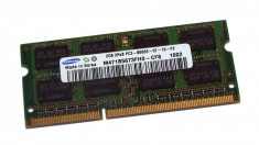 Memorii Laptop Samsung 2GB DDR3 PC3-8500S 1066Mhz foto