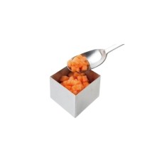 Forma inox model romb - 11x8.5xH4.5 cm