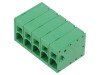 Conector Regleta PCB ADAM TECH EB167A-05-H-180, 5 Piste, 10mm, 600V, 66A, Montare THT, Poliamida Verde