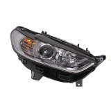 Far Ford Mondeo; dreapta, fara emblema Mondeo, halogen, ECE, ajustare electrica, motor inclus, becuri H15+H7, fara DRL, 2001022, 2284996, DS13W0EA,