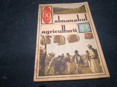 ALMANAHUL AGRICULTURII 1969 foto