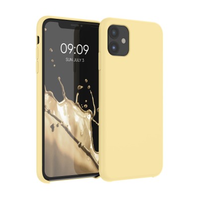 Husa pentru Apple iPhone 11, Silicon, Galben, 49724.158 foto