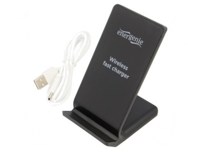 &amp;Icirc;ncărcător Wireless Qi 10W Negru foto