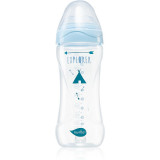 Cumpara ieftin Nuvita Cool Bottle 4m+ biberon pentru sugari Transparent blue 330 ml