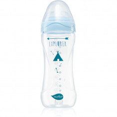 Nuvita Cool Bottle 4m+ biberon pentru sugari Transparent blue 330 ml