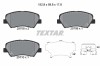 TEXTAR 2570801 Q+ set placute frana,frana disc