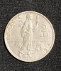 Moneda 2 lei 1914 argint