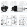 MEAT &amp; DORIA 46155 Solenoid, electromotor