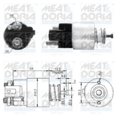 MEAT &amp; DORIA 46155 Solenoid, electromotor