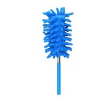Pamatuf pentru praf si paianjeni, maner telescopic, 77 cm, albastru, Oem