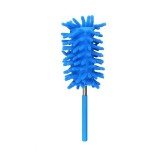 Pamatuf pentru praf si paianjeni, maner telescopic, 77 cm, albastru