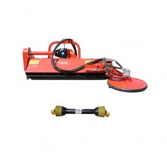 Tocatoare resturi vegetale cu palpator 45-65 CP latime de lucru 1.65m Breckner Germany