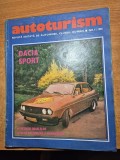 revista autoturism mai 1981 - lansare dacia sport , karting