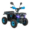 ATV Electric Copii XTR E-M14, 1200W, 48V, Negru/Albastru, Automat, LED, Portbagaj, Roti 6&quot;