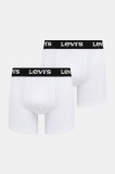 Levi&#039;s boxeri 2-pack culoarea alb, 37149-1194