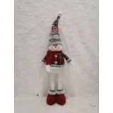 Figurina Craciun, Flippy, Om de Zapada, Picioare Telescopice, Inaltime Reglabila 44-54cm