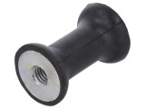 Atenuator de Vibrații M6 20mm Guma