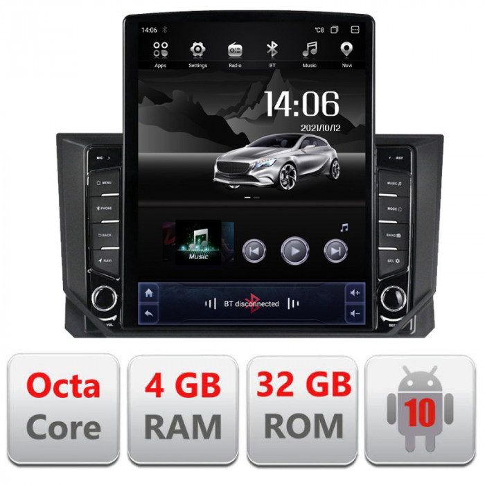 Navigatie dedicata Seat Arona Tip Tesla Android radio gps internet 8core 4G 4+32 kit-arona+EDT-E709 CarStore Technology