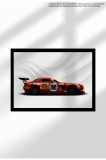 Poster Canvas cu Mașină Sport &ndash; Print Ne&icirc;nramat - Pasionați Auto - 1352 2011 SLS AMG GT3 #35 | A3 (29.7 x 42 cm)