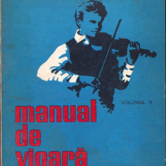 HST C3721 Manual de vioară de Ionel Geantă și George Manoliu, volumul II, 1980