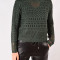 Bluza Jacqueline de Yong, verde, S