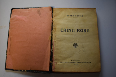 Sanda Movila - Crinii rosii (1925) foto