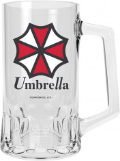 Halba de sticla Abysse Resident Evil - Umbrella 500ml foto